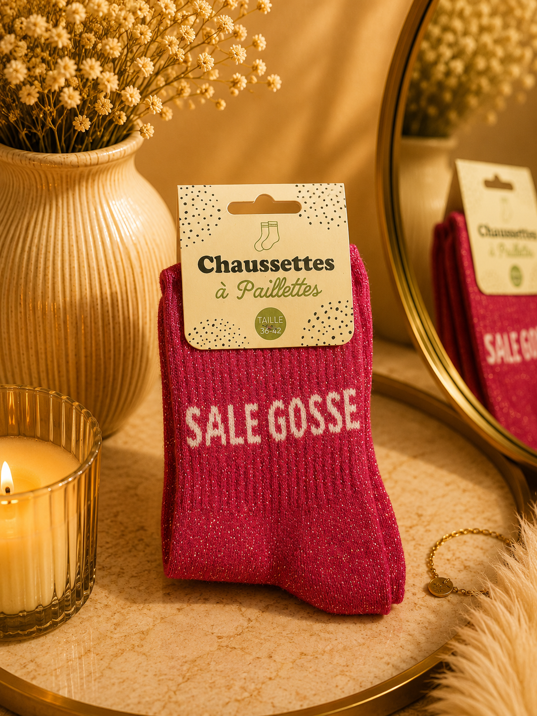 Chaussettes à Paillettes – Sale Gosse
