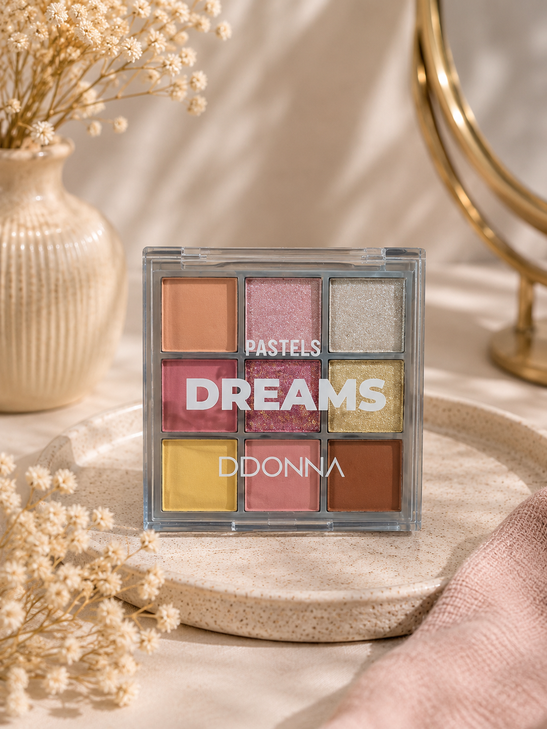Palette de Fards à Paupières jaune Pastel Dreams