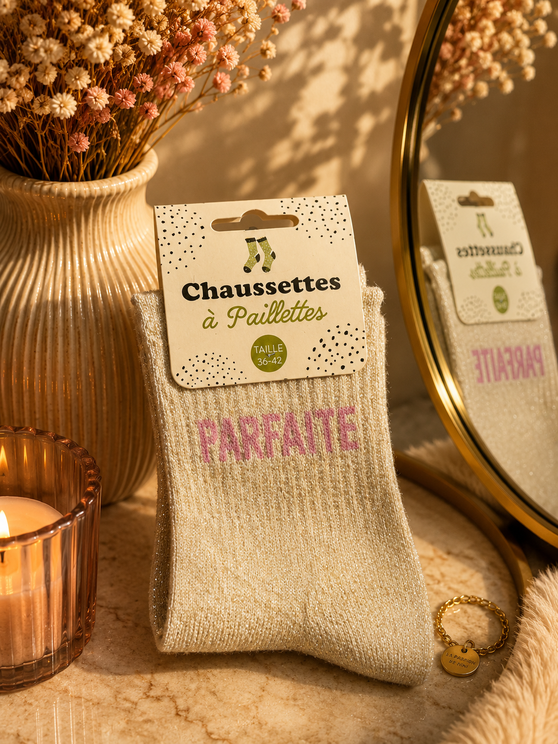 Chaussettes à Paillettes – Parfaite ✨