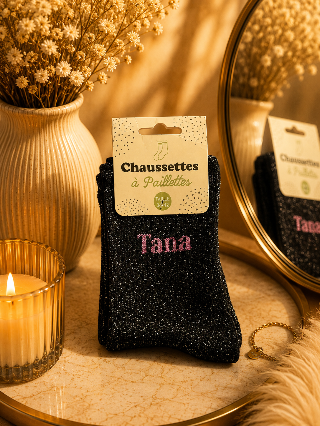 Chaussettes à Paillettes « Tana »