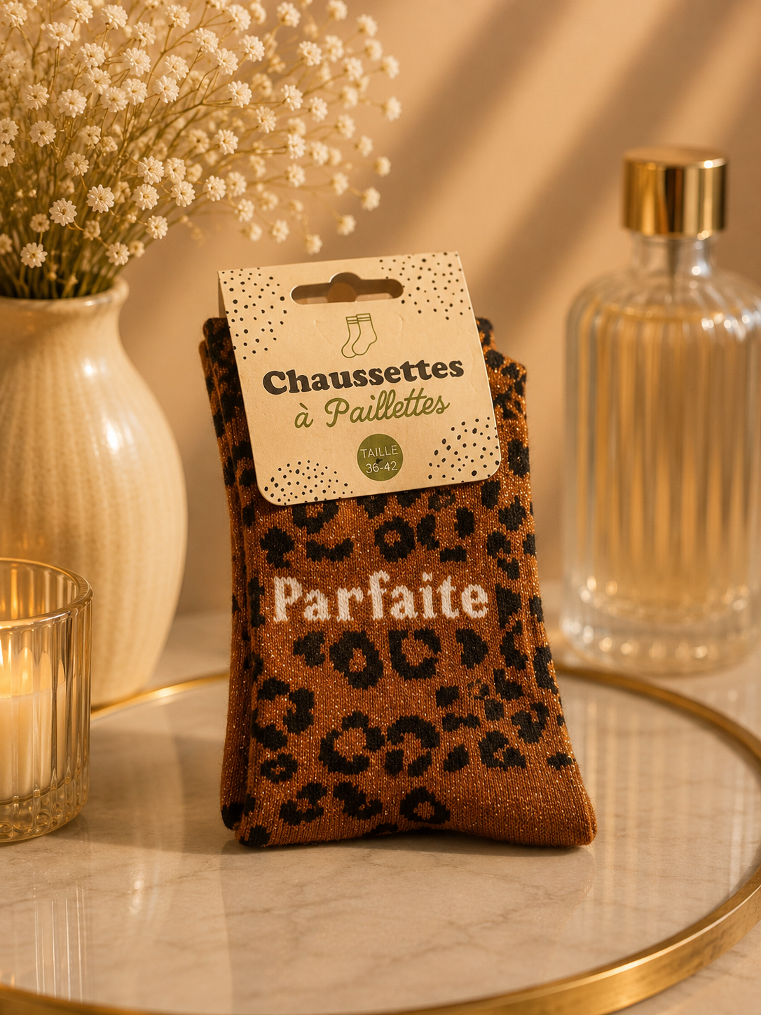 Chaussettes à Paillettes "Parfaite"