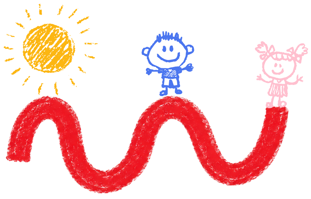 A colorful infographic illustrating the concept of the sine wave, with labeled sections showing amplitude, wavelength, and frequency, including graphical representation of the wave's peaks and troughs.