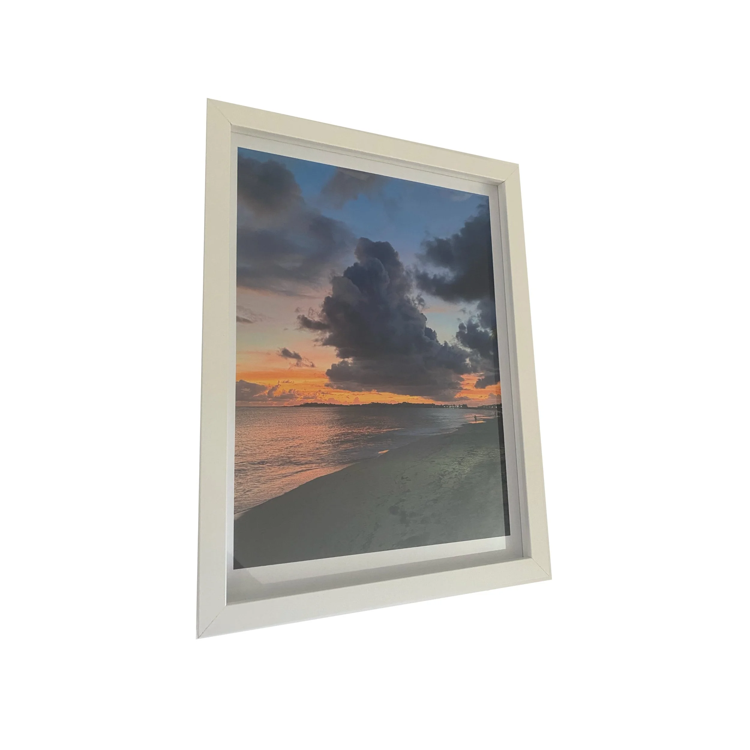 Sint Maarten Sunset Framed.jpg