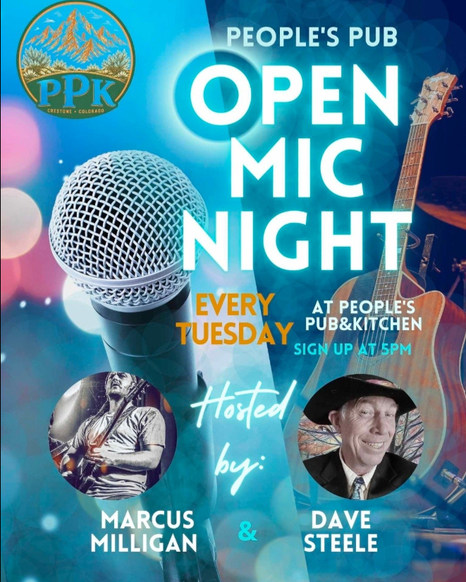 OPEN MIC with DAVID STEELE
