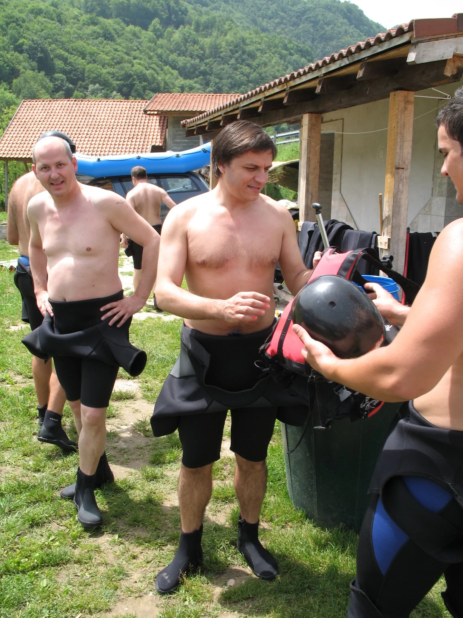 Vrbas Rafting - Deni Šesnić and Lary Zappia