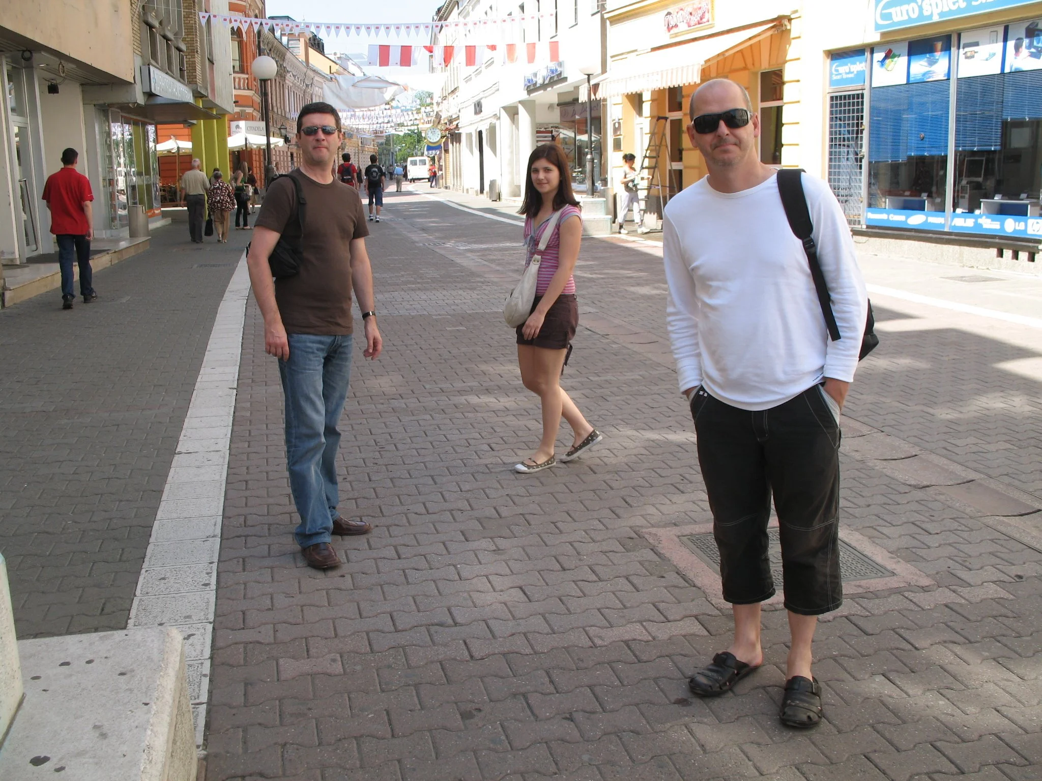 Duško Rapotec Ute, Andrea Rapotec and Deni Šesnić