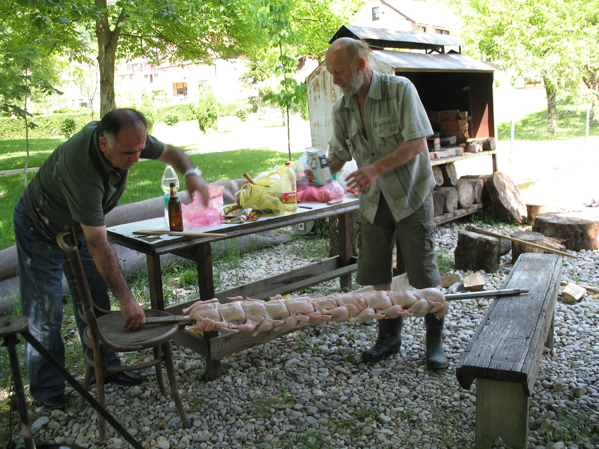 Picnic by the River Vrbas