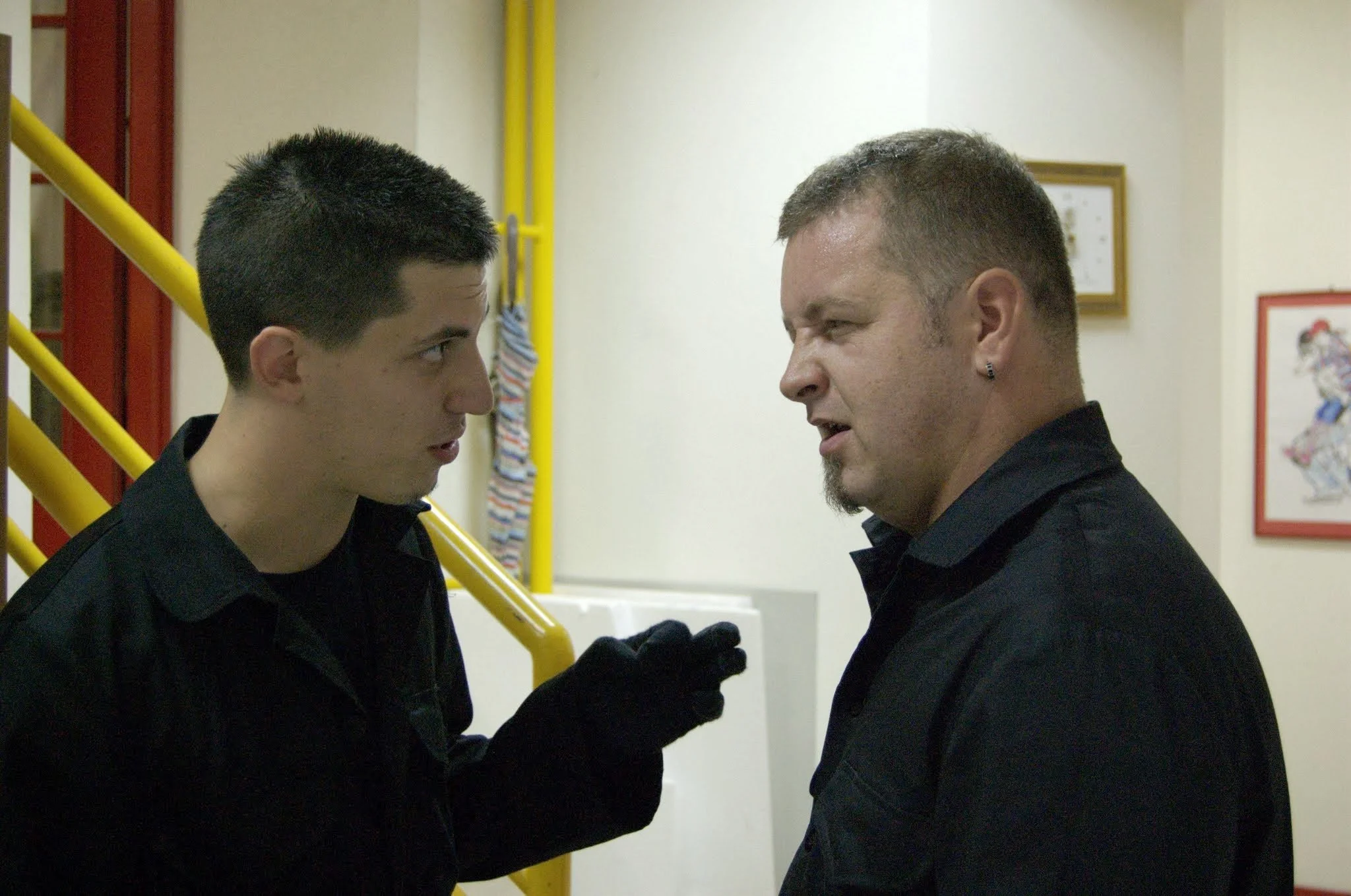 Opening night: David Petrović and Zlatko Vicić