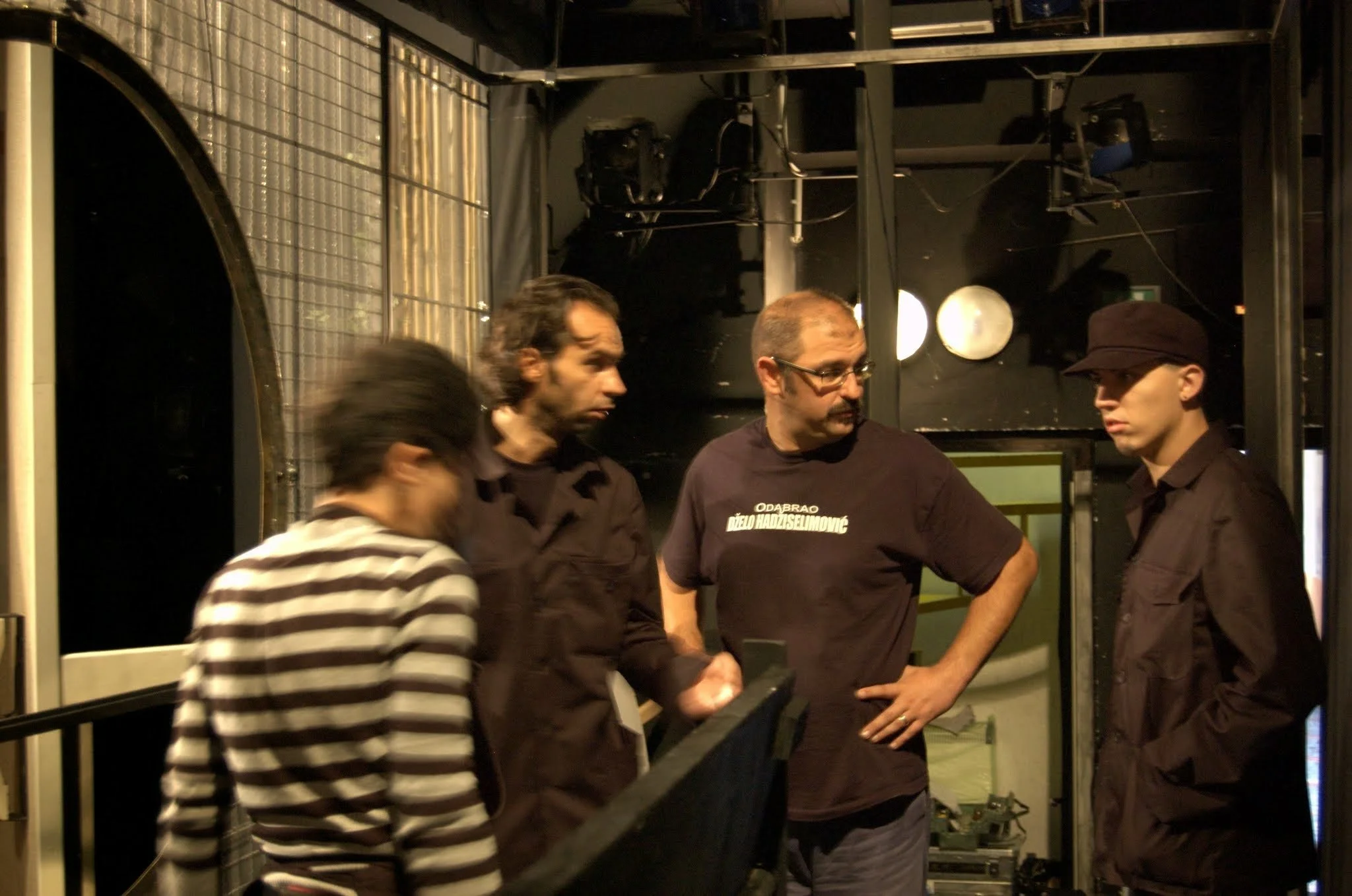 Behind the Scenes: Luči Vidanović, Alex Đaković, Serđo Dlačić and David Petrović