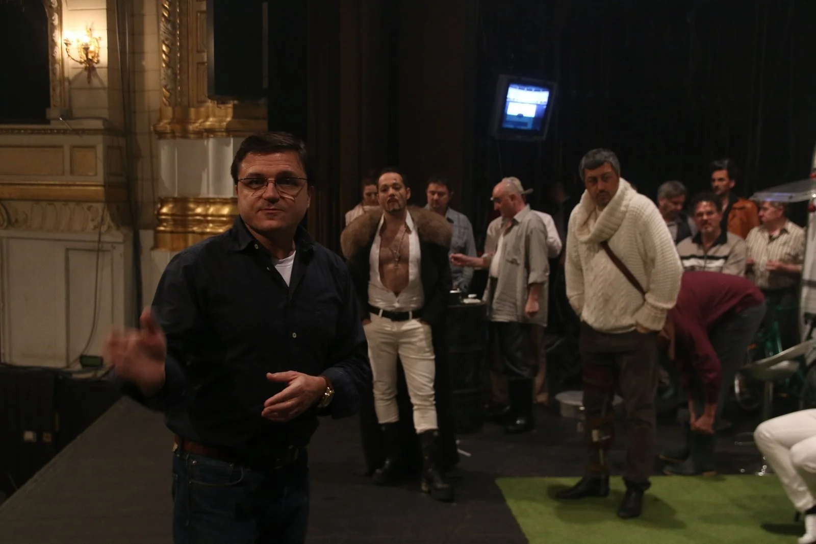 Rehearsal: Lary Zappia, Aljaž Farasin, Robert Kolar and Ensamble