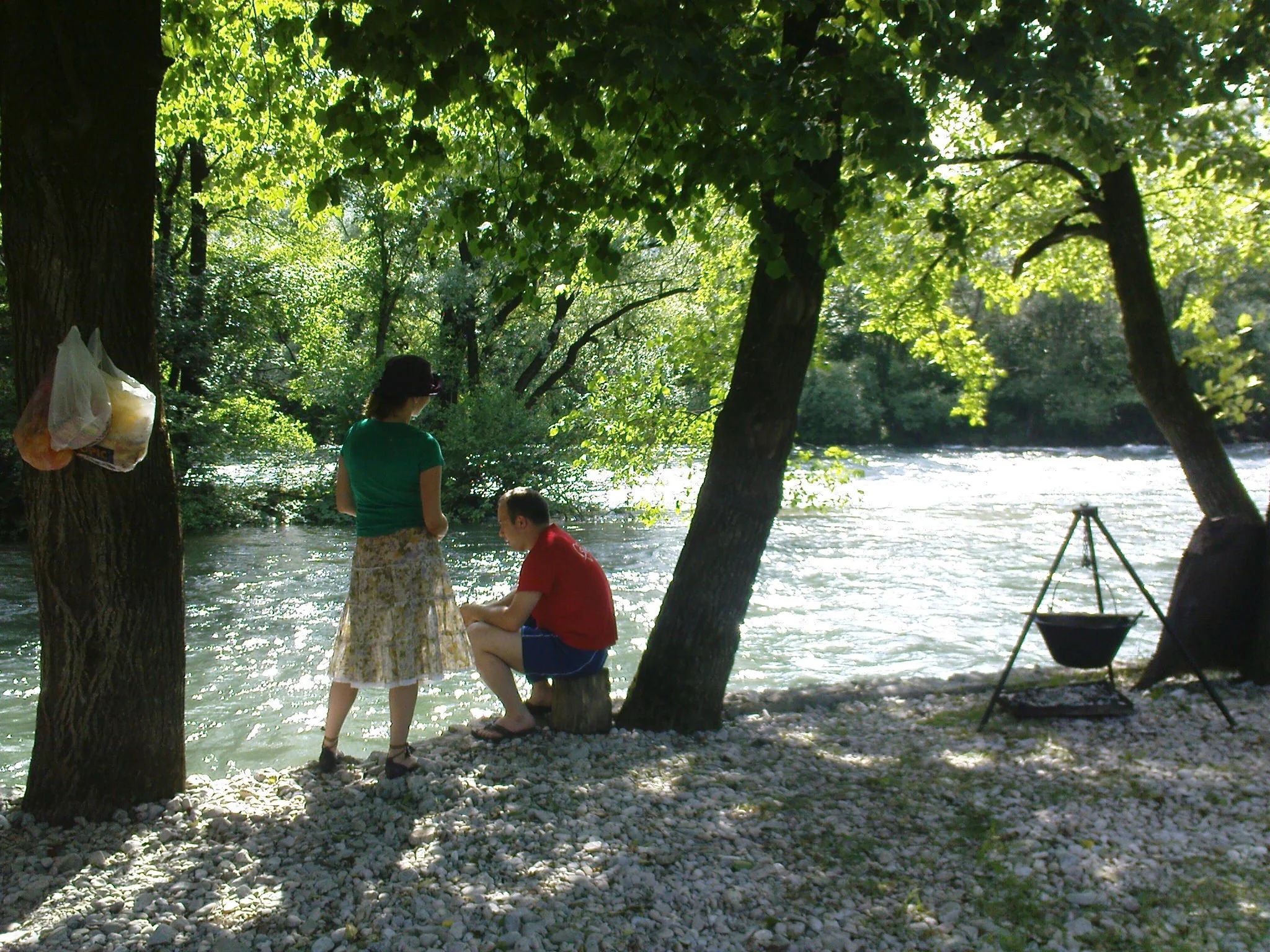 Picnic by the River Vrbas