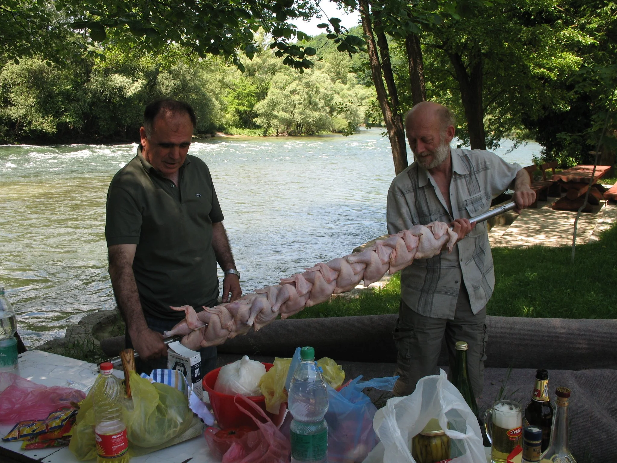 Picnic by the River Vrbas