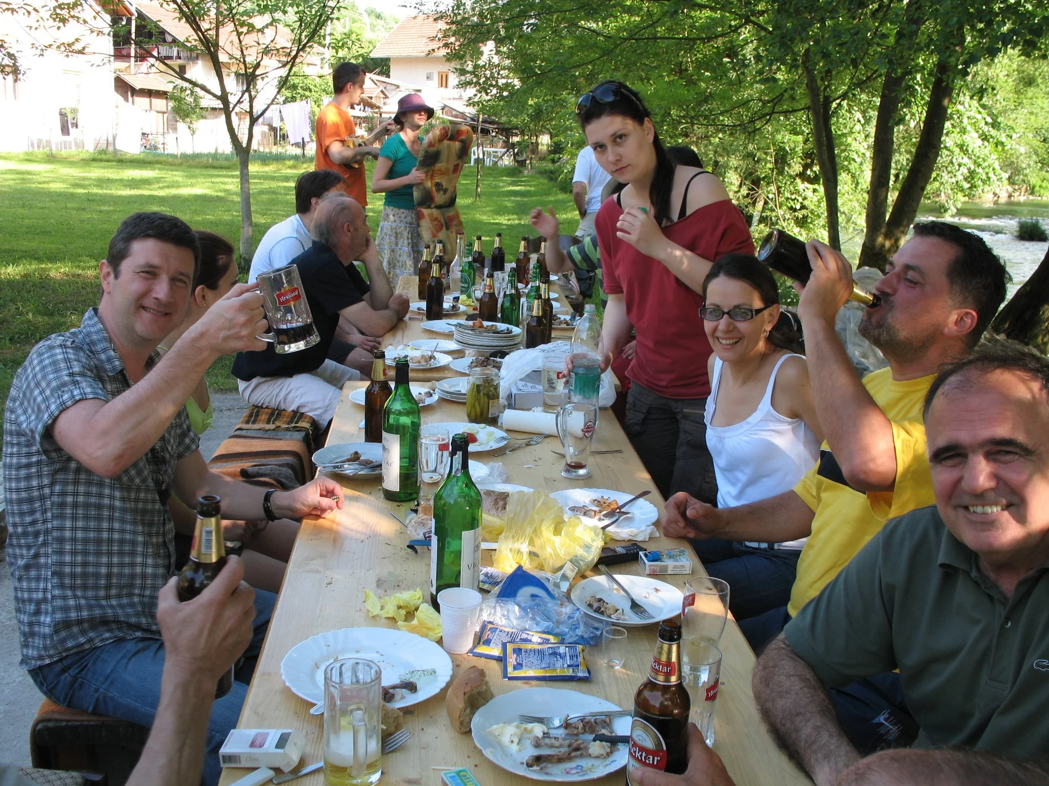 Picnic by the River Vrbas