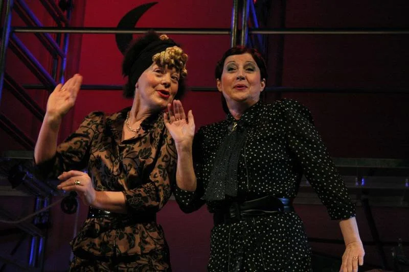 Alida Delcaro and Elvia Nacinovich