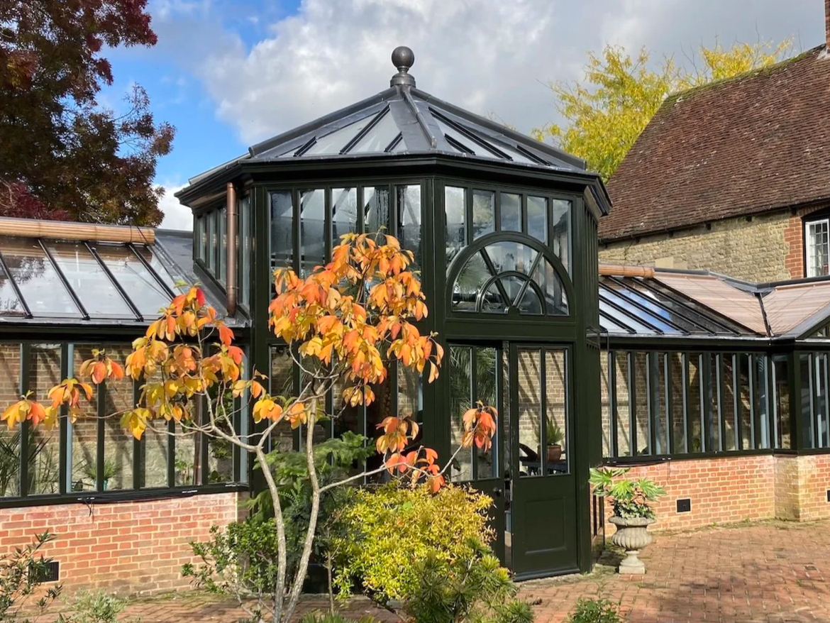 National Trust Restoration: Jebb House Greenhouse, Woolbeding Gardens