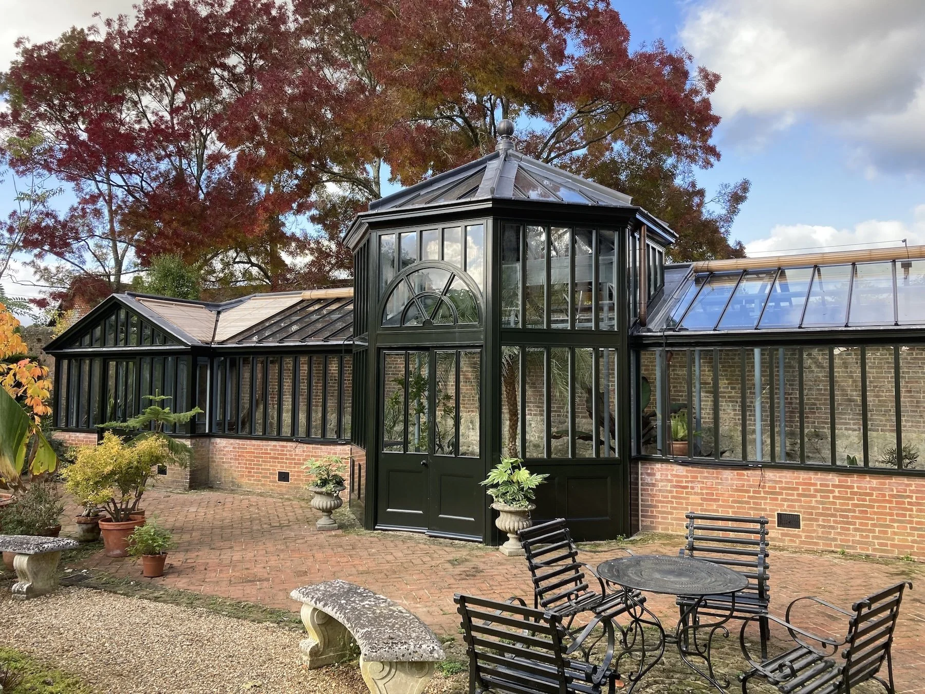 National Trust Restoration: Jebb House Greenhouse, Woolbeding Gardens