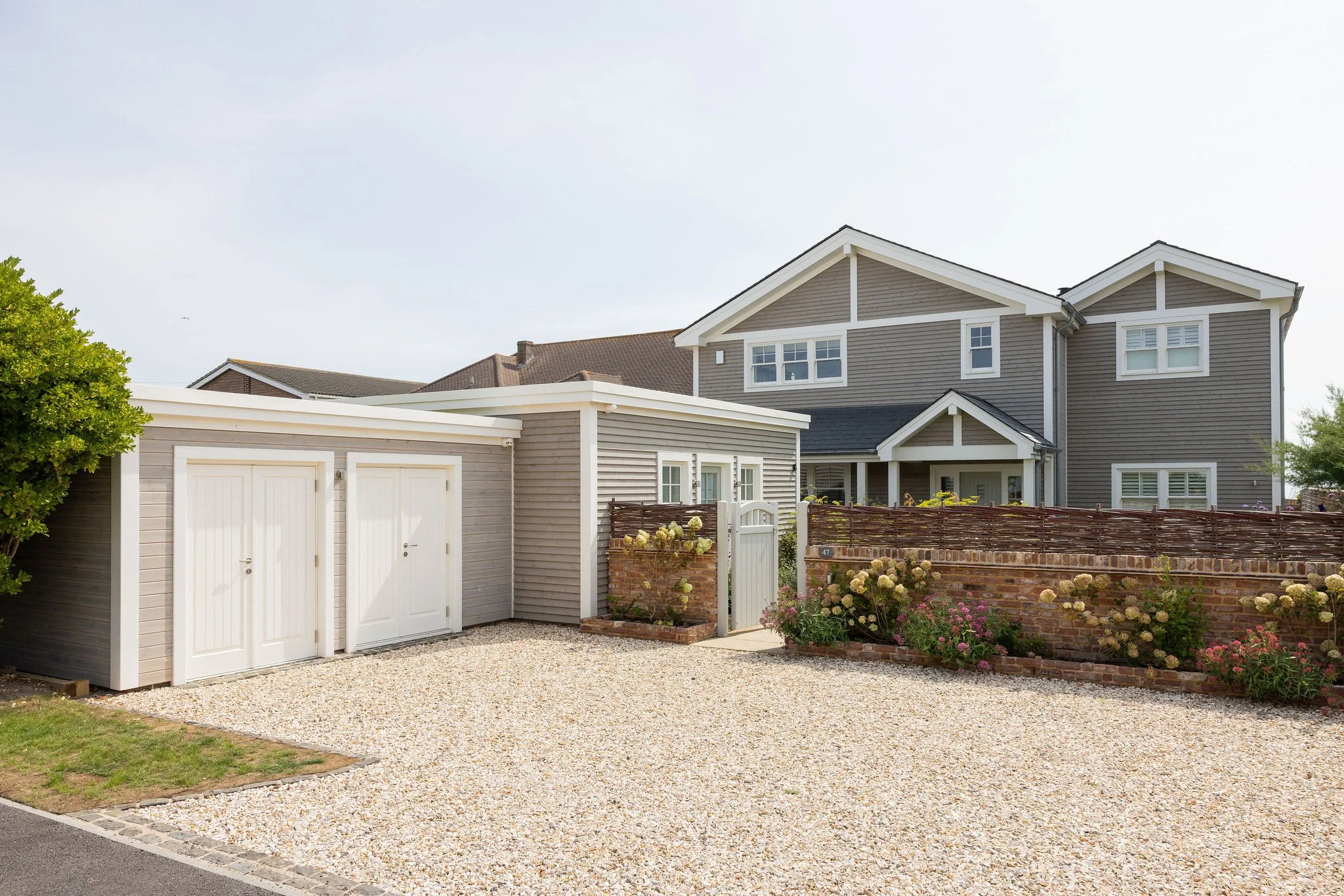 West Wittering Coastal House - garages 