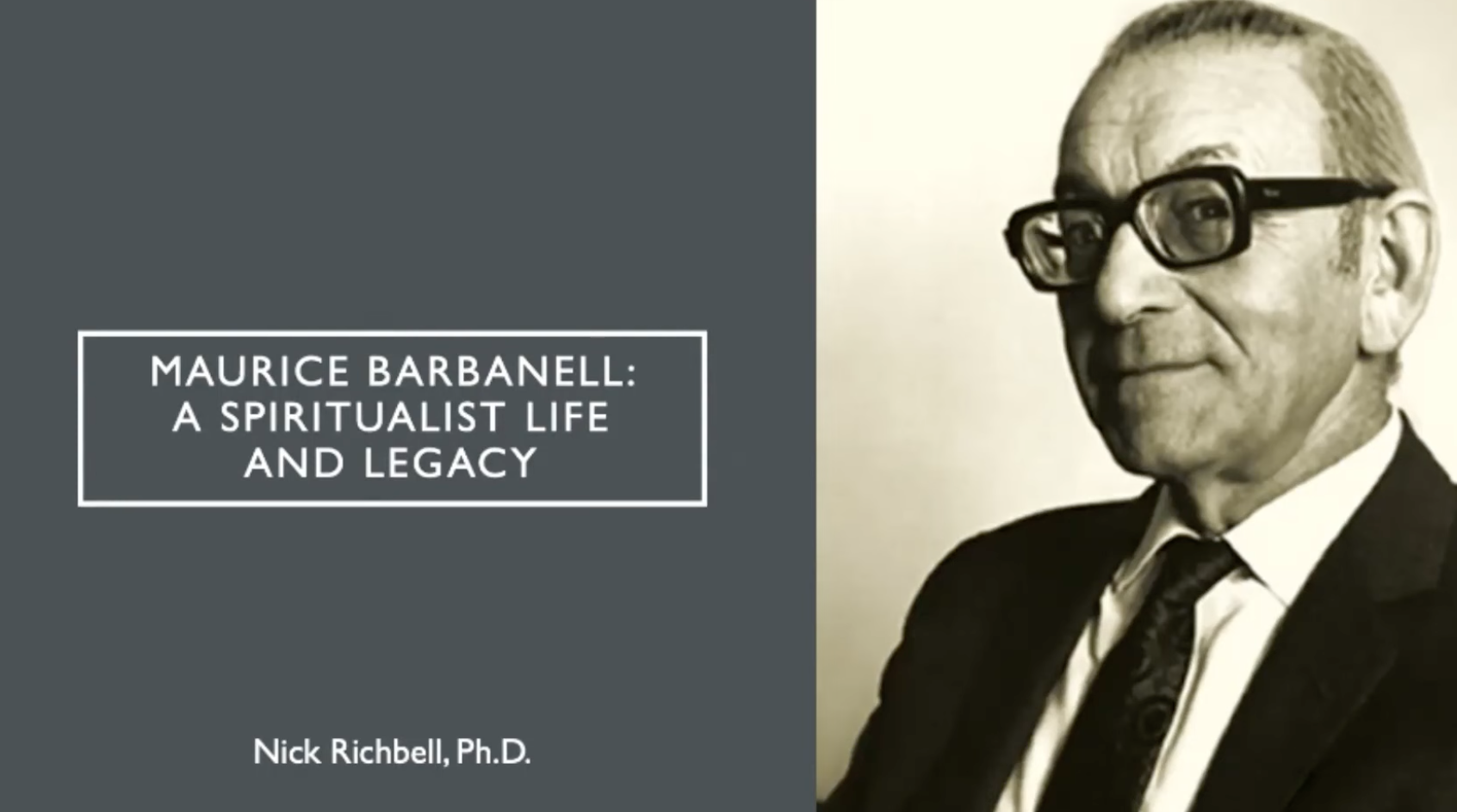 Nick Richbell on Maurice Barbanell