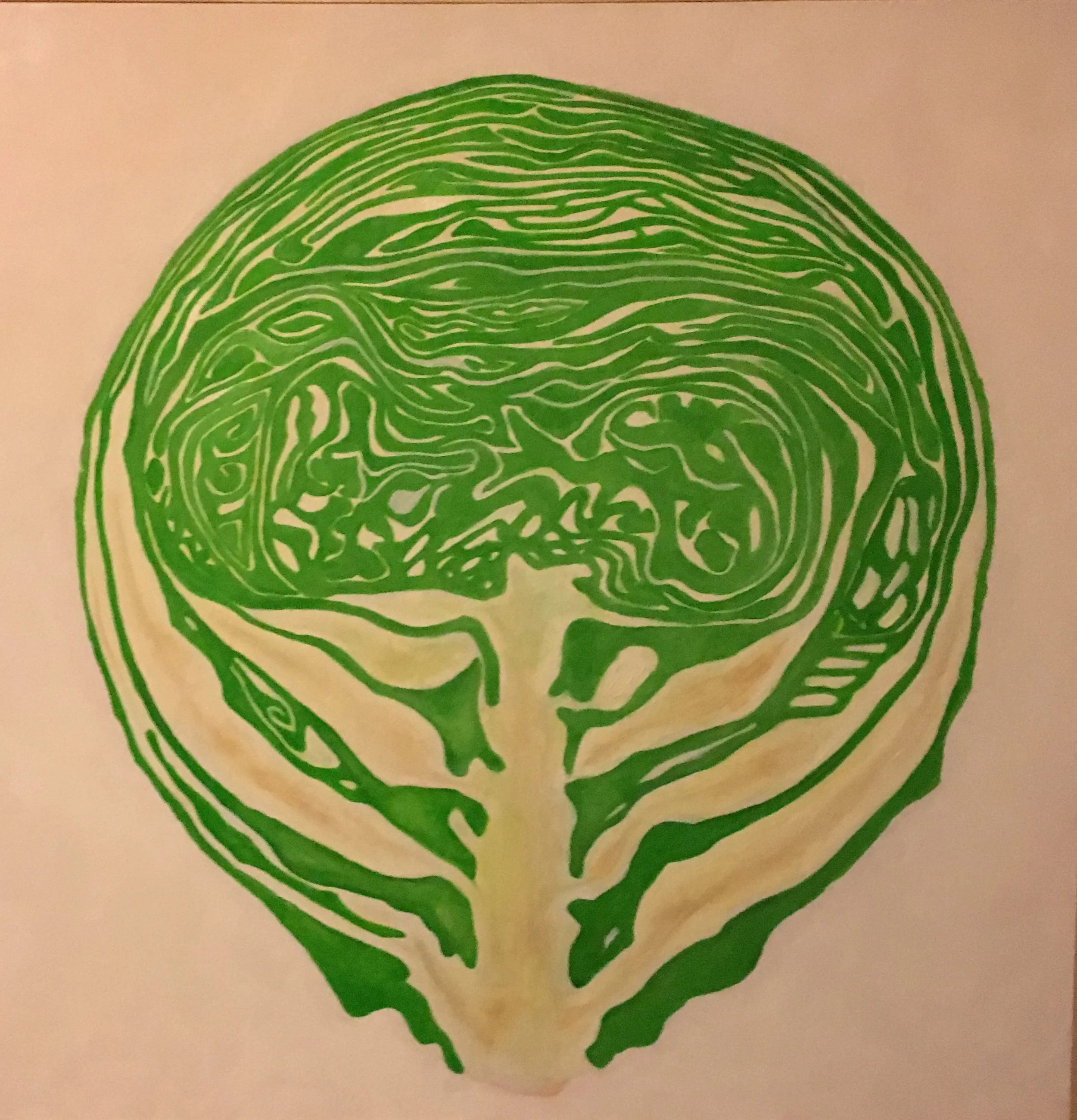 Green Cabbage, 2026
Oil on Canvas, 36" x 36"