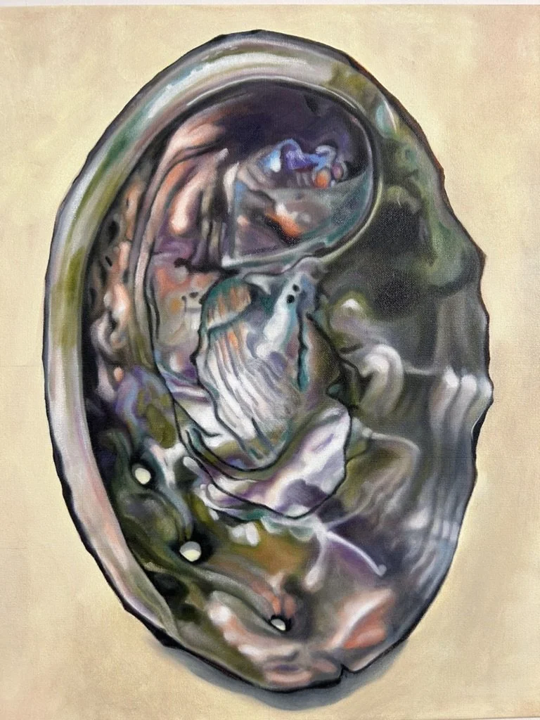 Abalone #1, 2021
Oil on Canvas, 20" x 16"