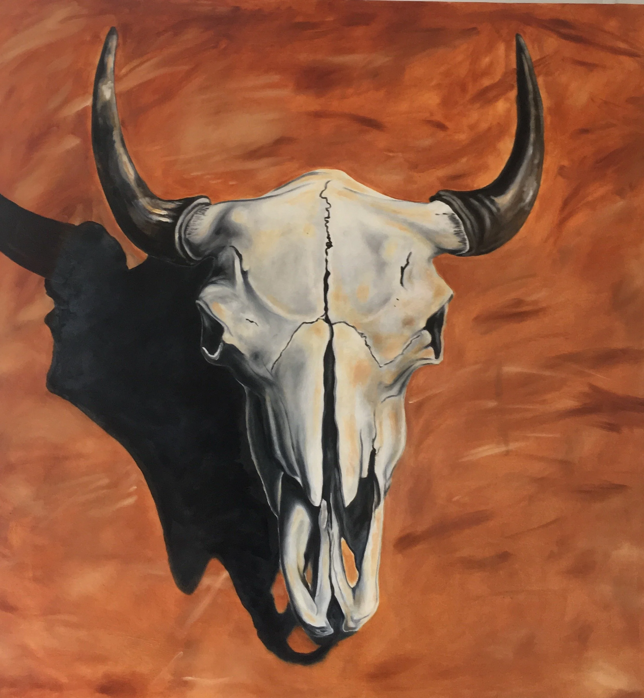 Buffalo Skull #1, 2016
Oil on Panel, 48" x 48"