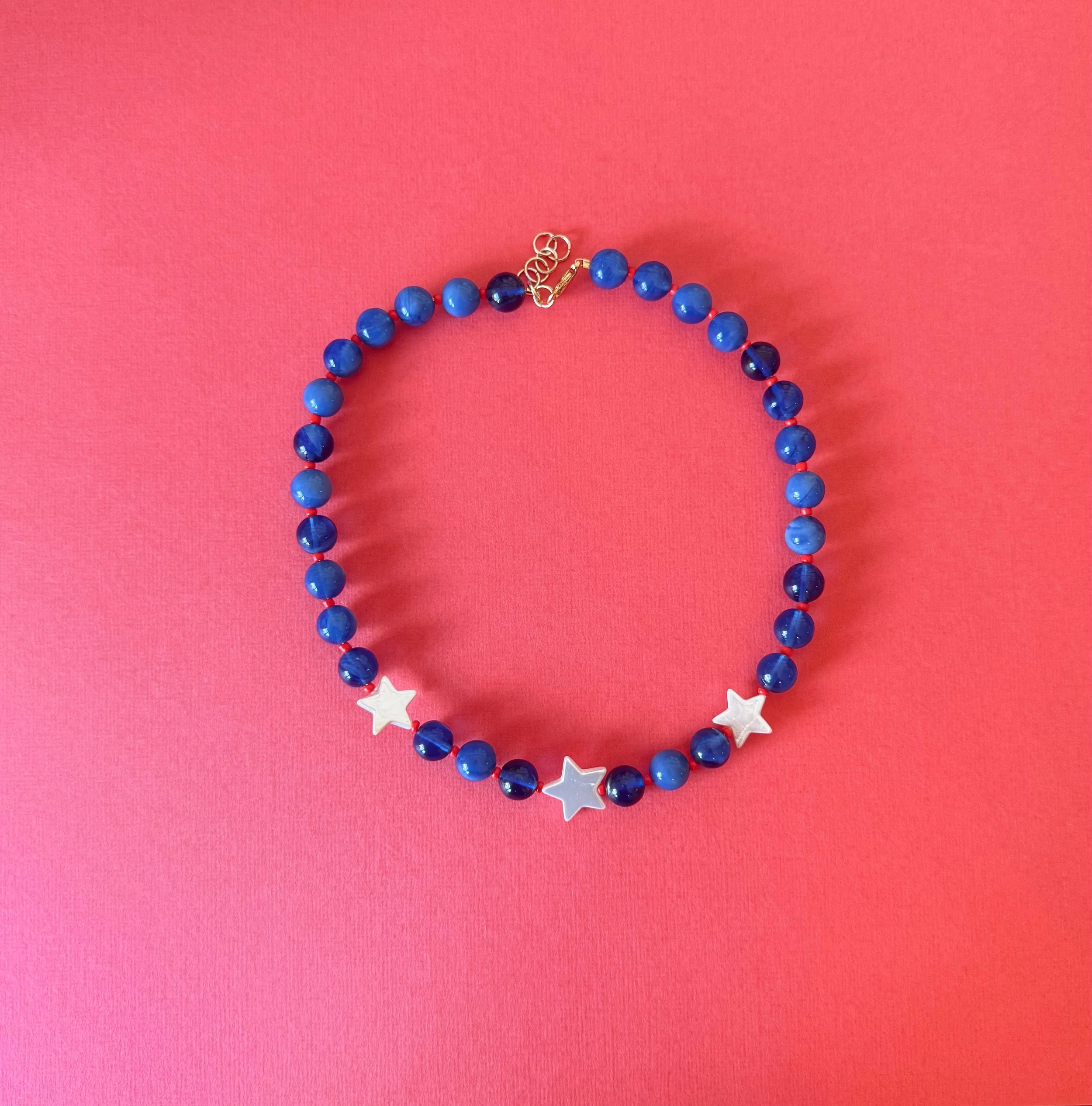 American Girl Beaded Necklace