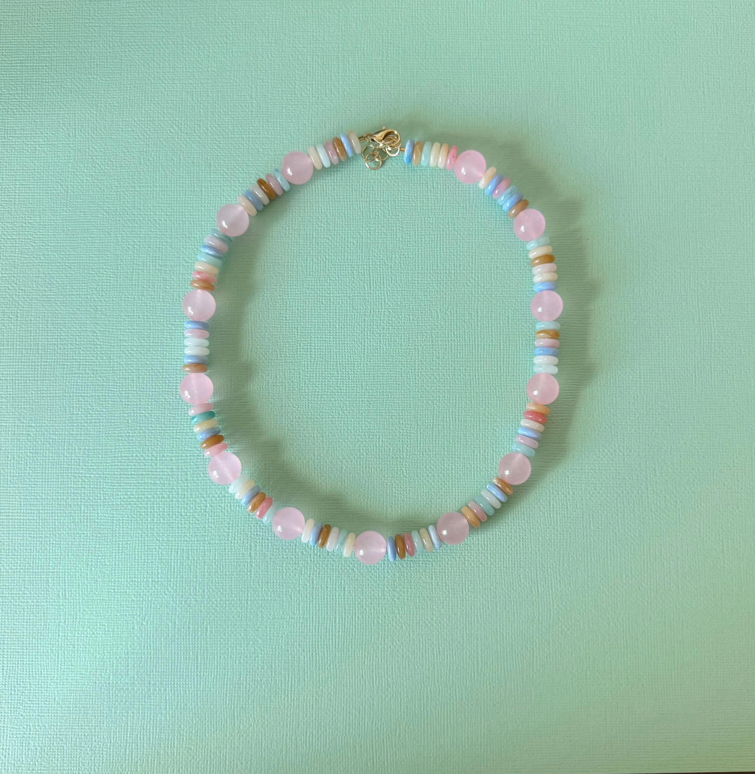 Coastal Candy Beaded Necklace
