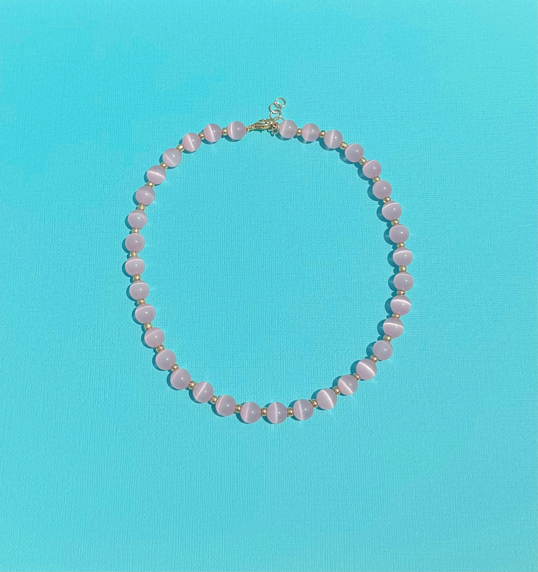 Pink Beaded Necklace
