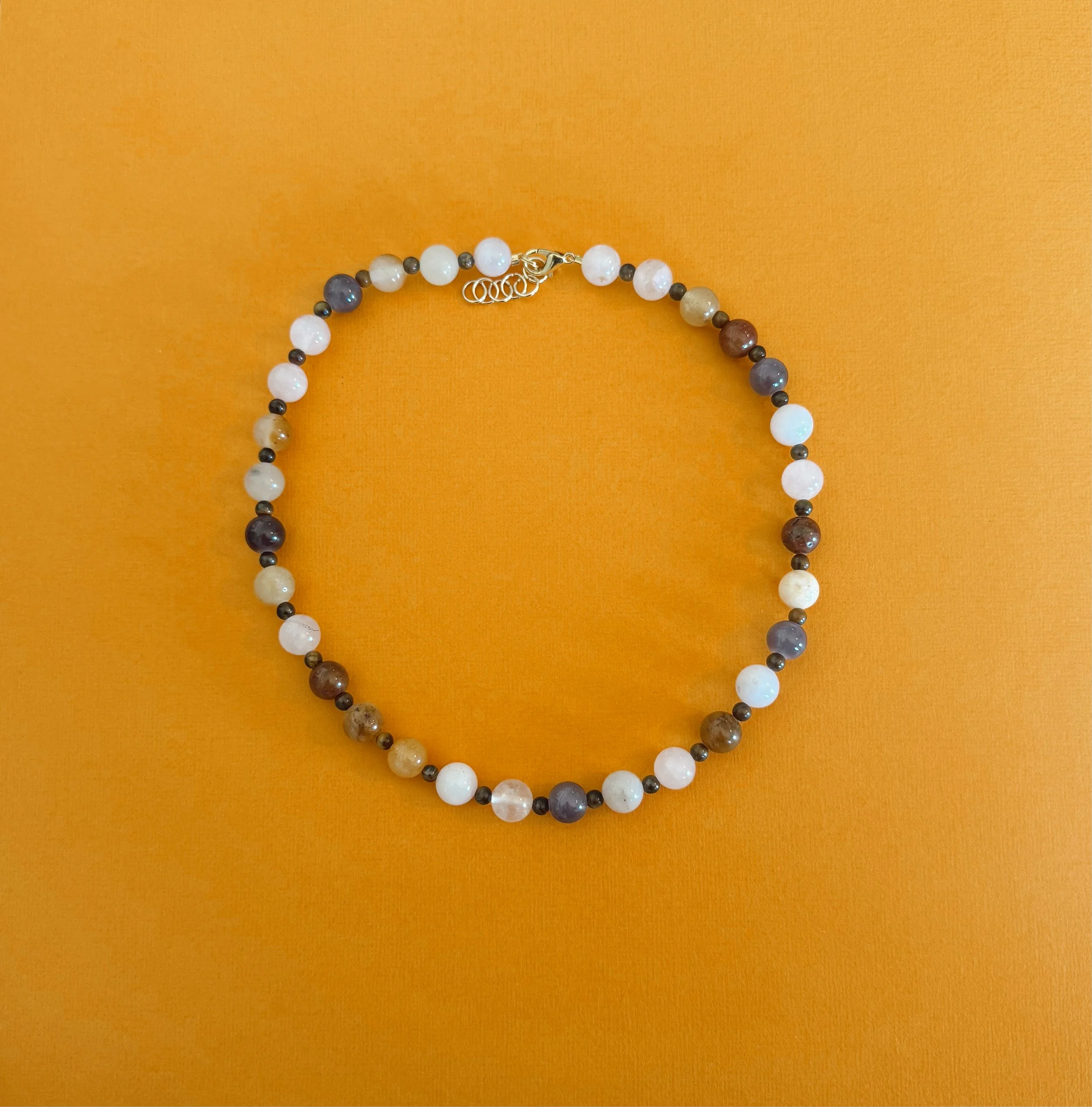 Neutral Beaded Necklace