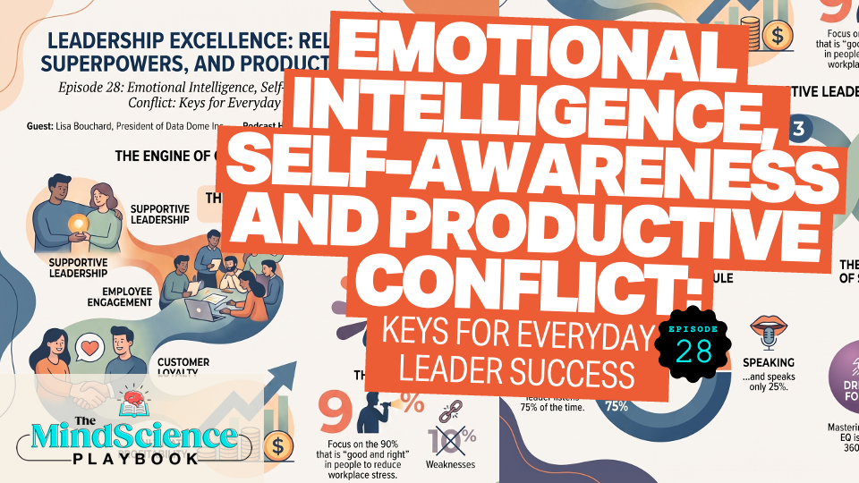 EPISODE 28: Emotional Intelligence, Self-Awareness, and Productive Conflict: Keys for Everyday Leader Success - Lisa Bouchard