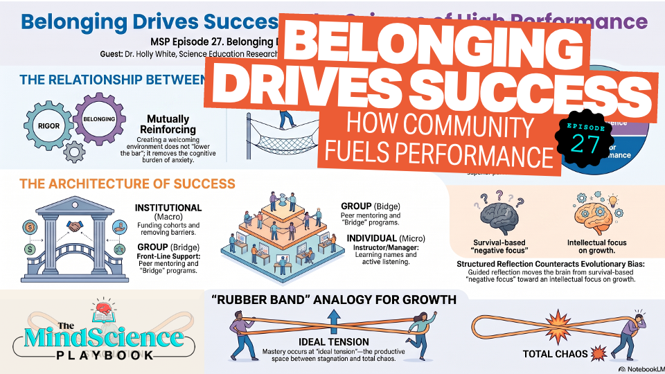 EPISODE 27: Belonging Drives Success: How Community Fuels Performance - Dr. Holly White