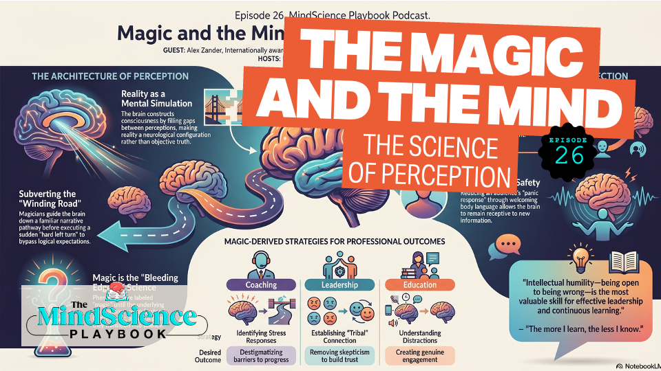 EPISODE 26: Magic and the Mind: The Science of Perception - Alex Zander