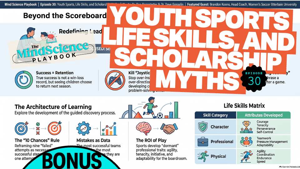 BONUS EPISODE 30: Youth Sports, Life Skills, and Scholarship Myths - Brandon Koons
