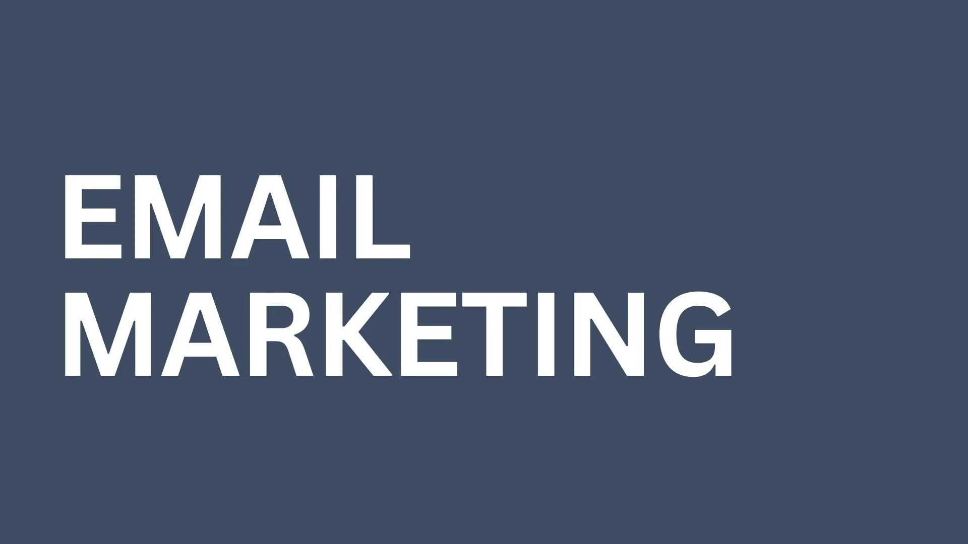 Email Marketing