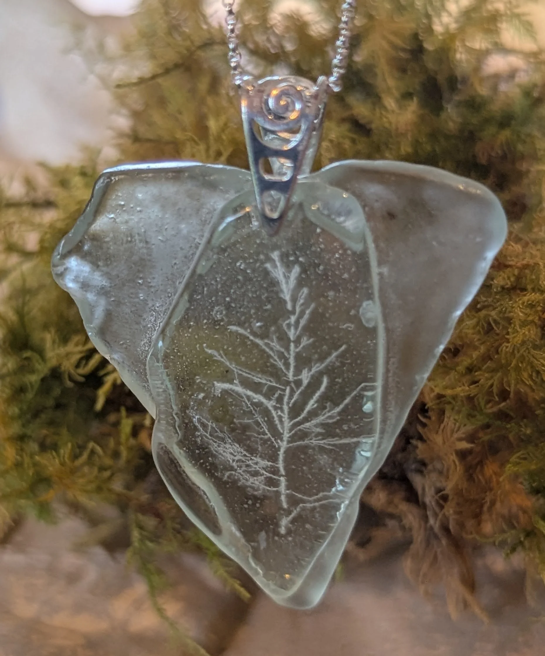 Ethereal Fern Silhouette Necklace