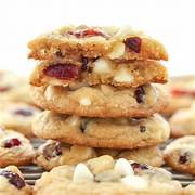 White chocolate & cranberry