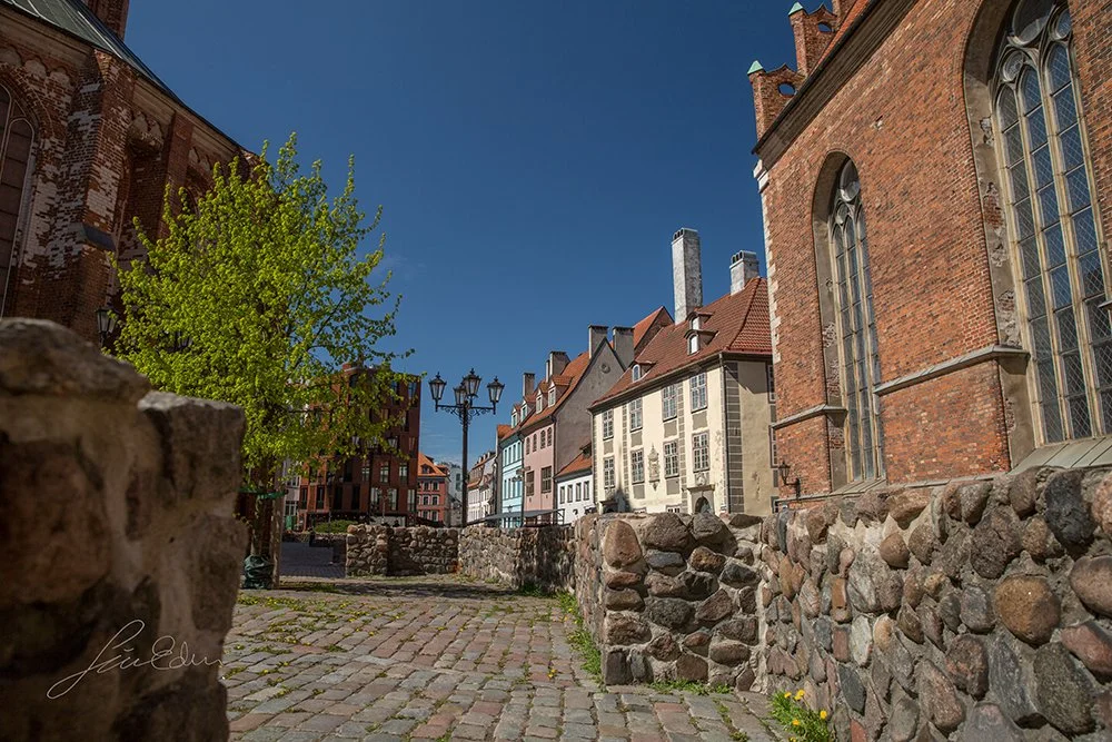 "The calm city centre." Riga old town, Latvia