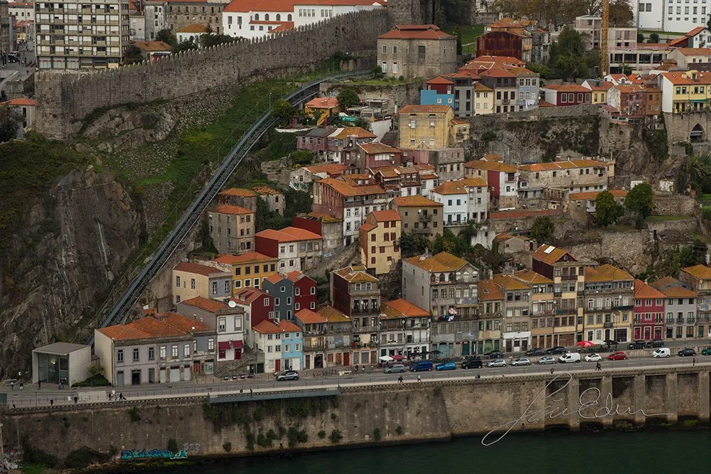 A characteristic view in Porto, Portugal