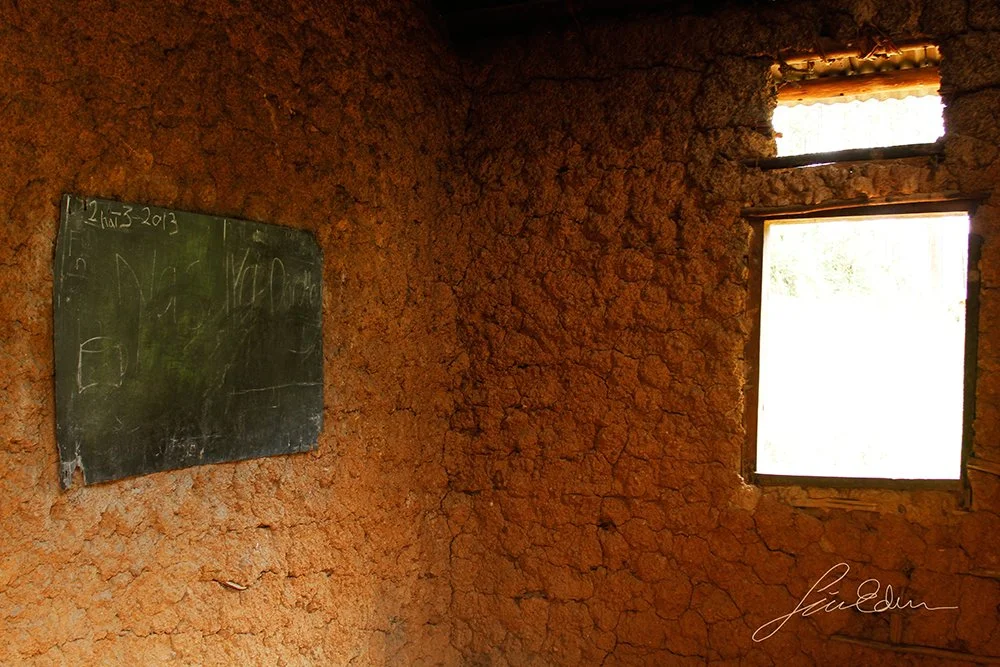 "The simple rural classroom", Rubuguri town, Kisoro, Uganda