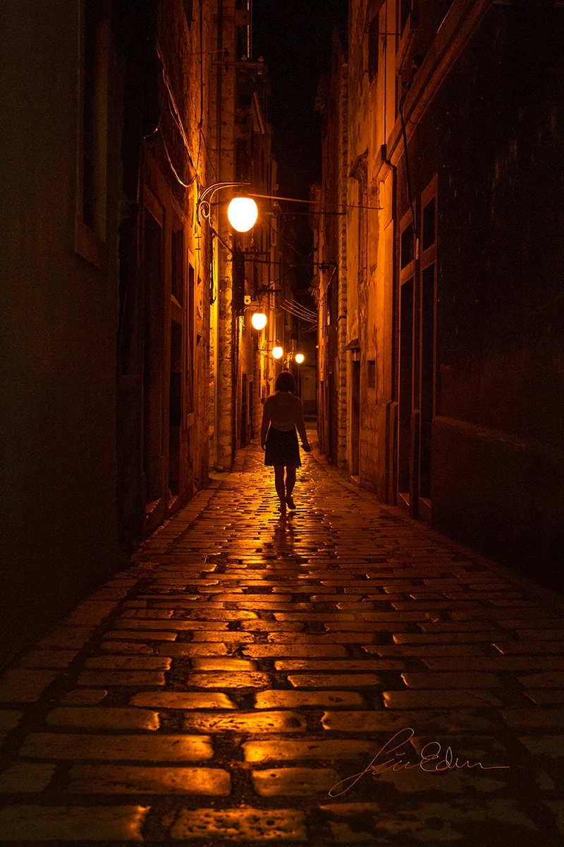 "Walking home or away", Sibenik, Croatia