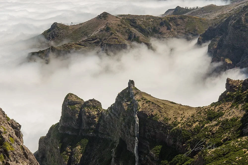 Over the clouds in Madeira, Portugal