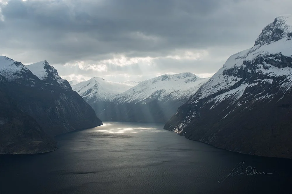 "The spectacular fjord". Geirangerfjord, Norway