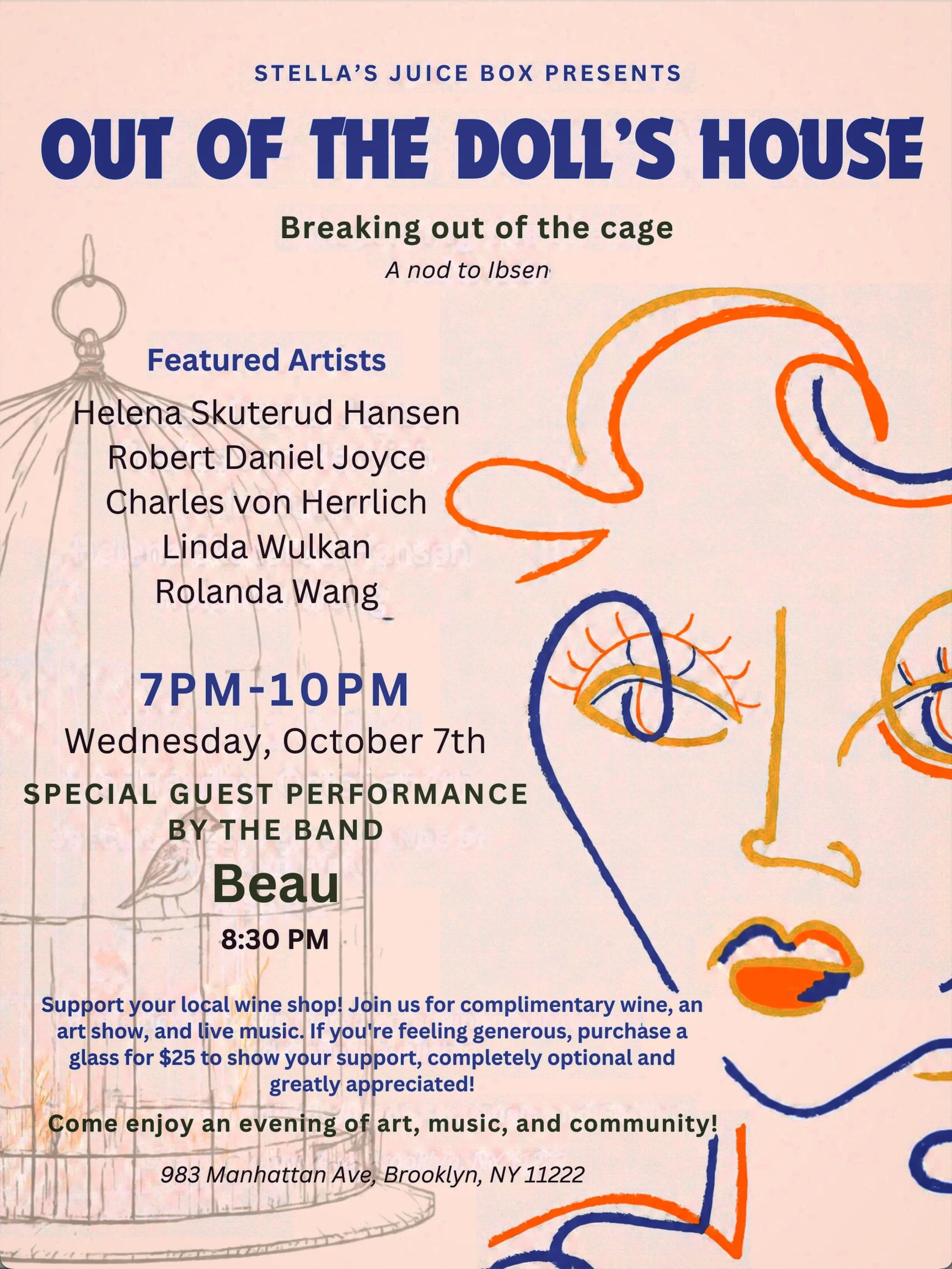 We are happy to present a powerful collection of paintings centered on female empowerment and liberation. 
These works explore the raw, beautiful journey of women and young girls as they break free from societal expectations 
and claim their own auto