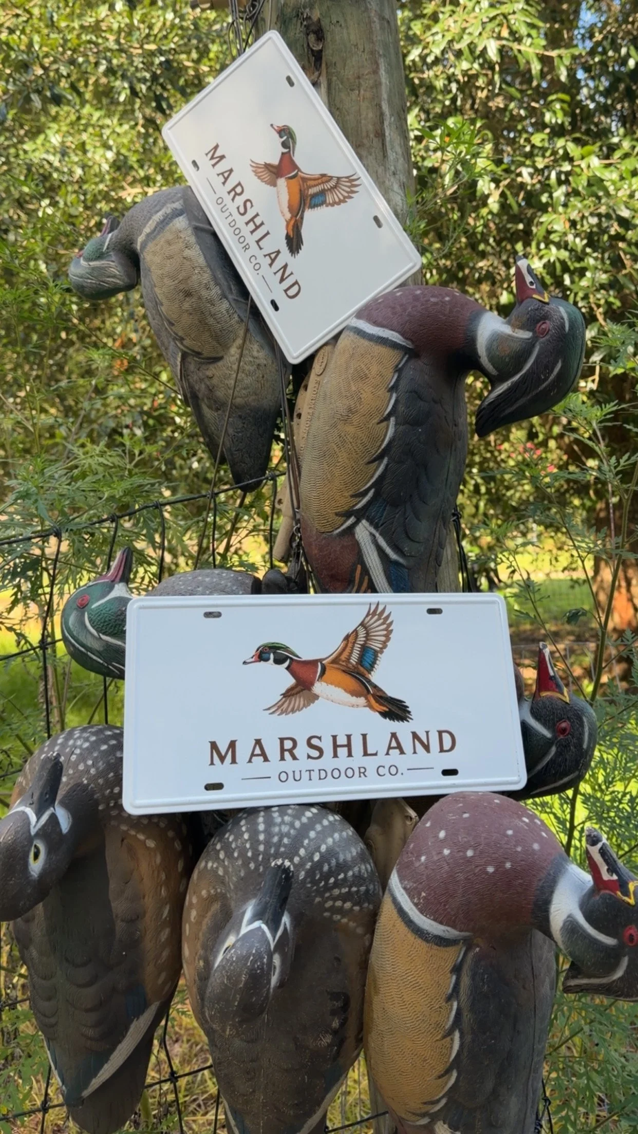 MARSHLAND WOOD DUCK TAG