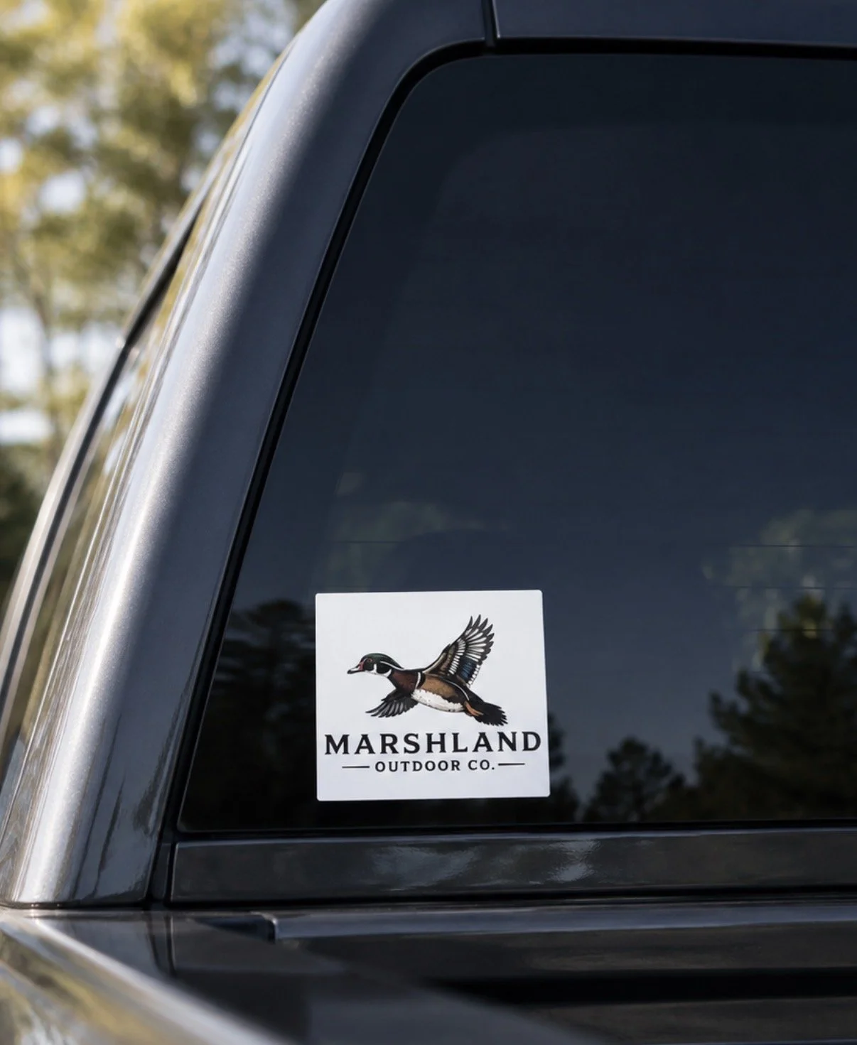SQUARE WOODIE DECAL