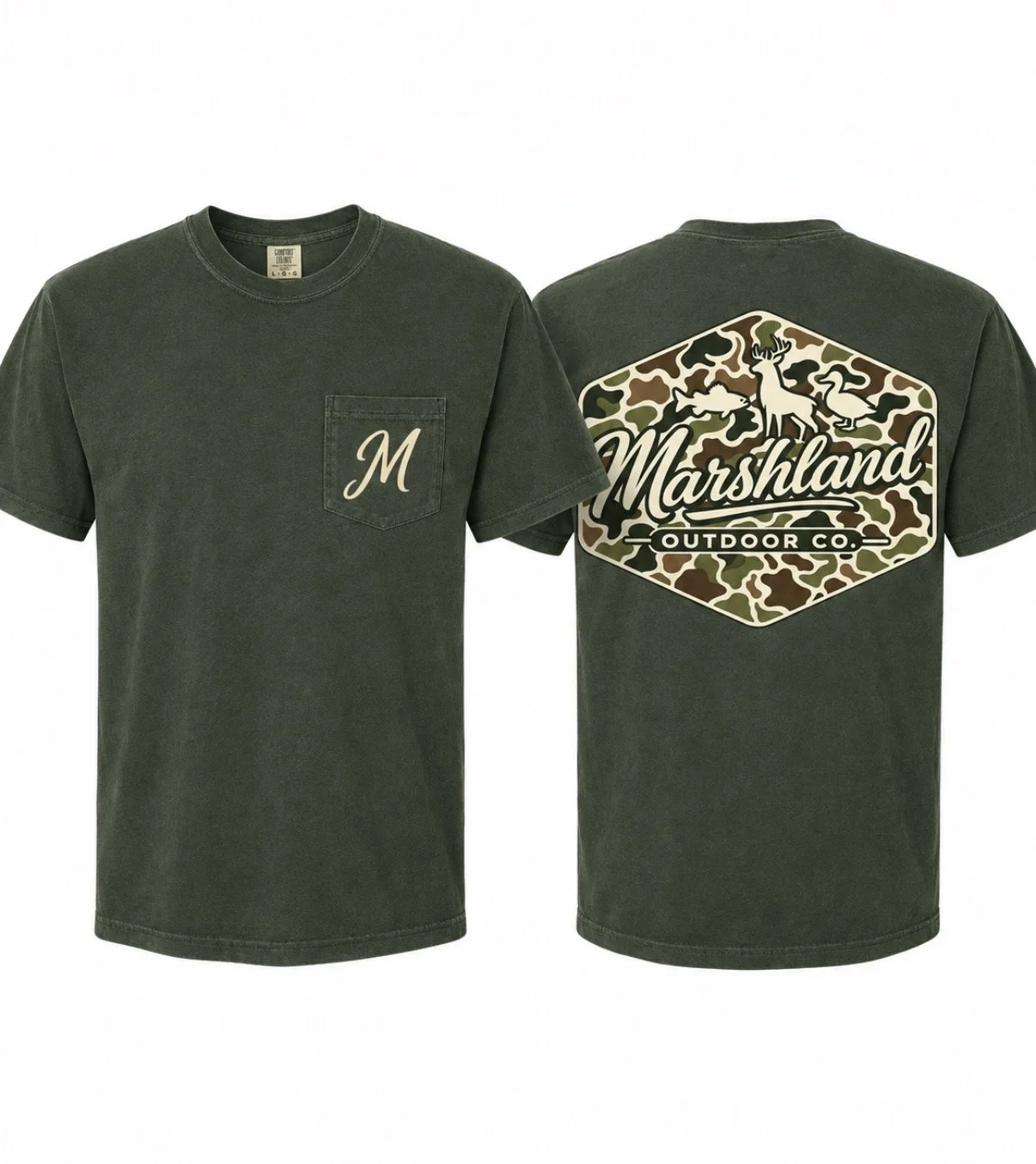 MARSHLAND SIGNATURE CAMO T-SHIRT
