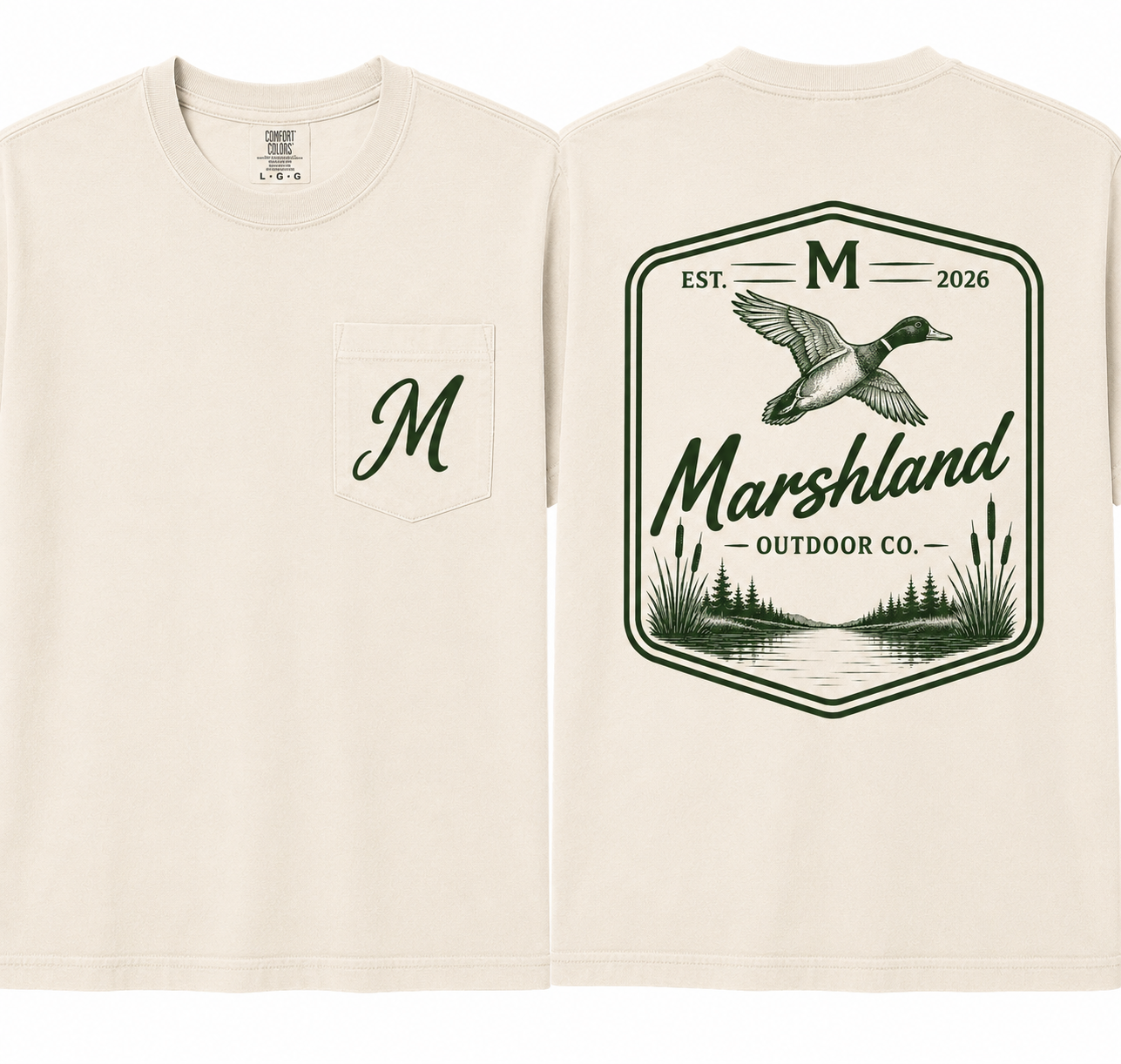 marshland flyway t shirt