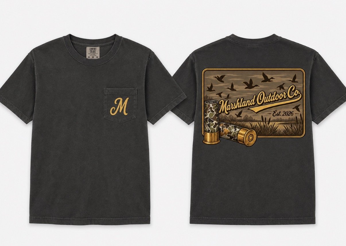 MARSHLAND SCRIP T-SHIRT