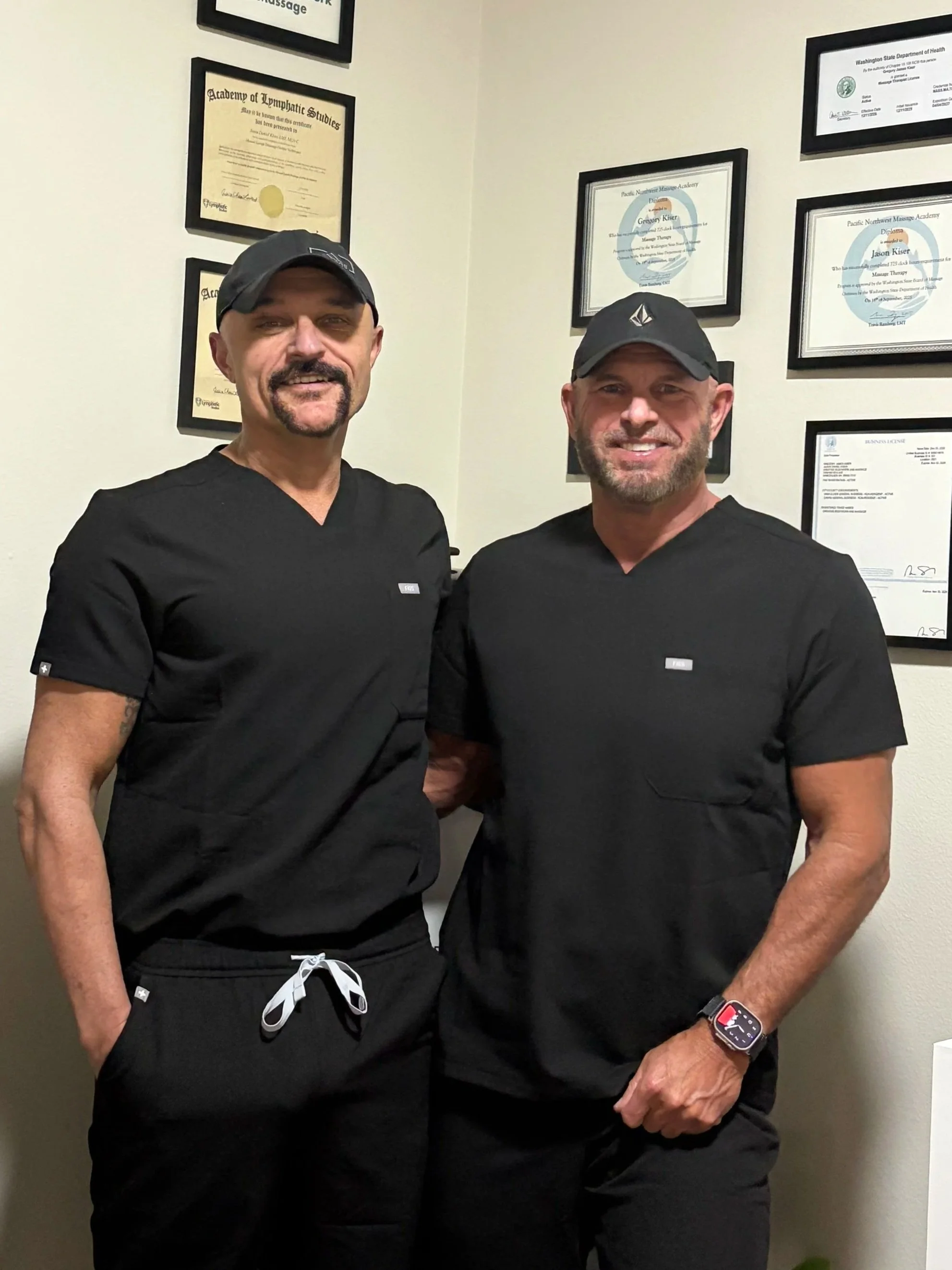 CreativeBodywork and Massage LMT's Jason Kiser and Greg Kiser