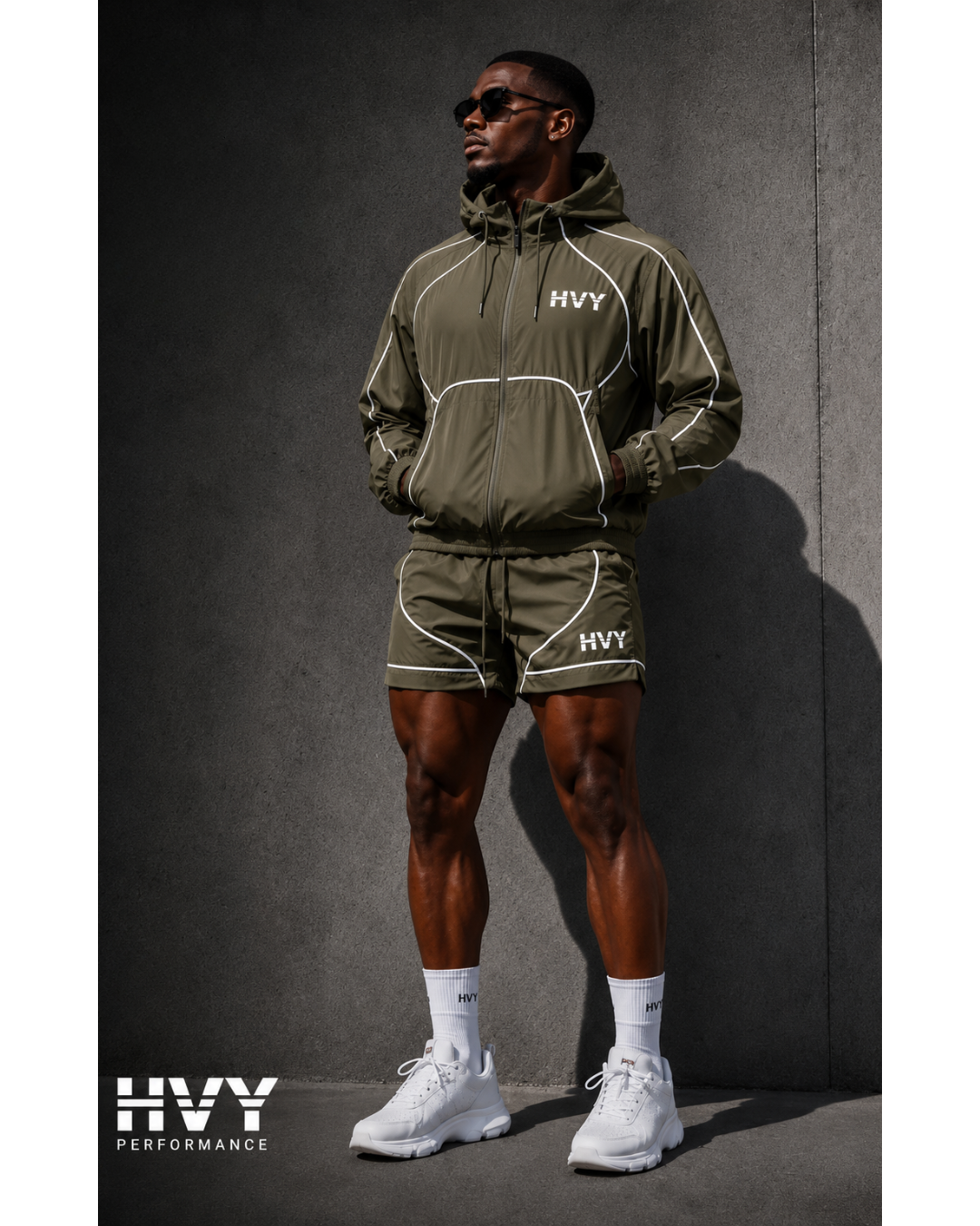 Olive Reflective Set